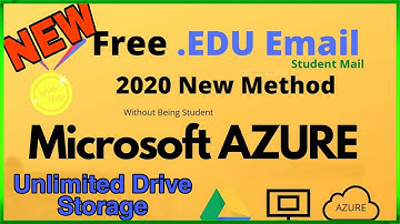 How to get Edu Mail In 1 Day With Unlimited Google drive +Azure RDP Support 100% Working Trick✔