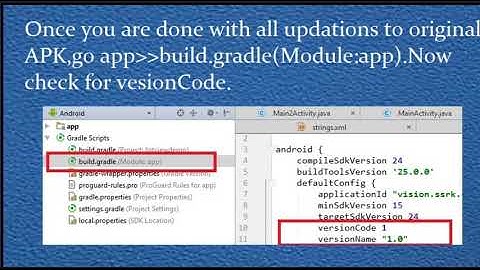 How to change version code for update to App on Playstore.(For New App Developers)
