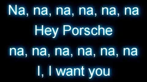 Nelly-Hey Porsche lyrics on screen