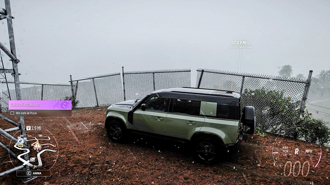 Forza Horizon 5 Extreme Rain Driving | Land Rover Defender Gameplay