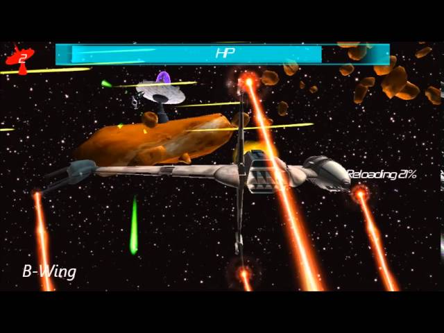 Anónimo suerte Dispensación X-Wing flight Android game - YouTube