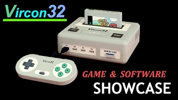 Vircon32 games showcase