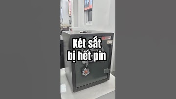 Làm Gì Khi Két Sắt Hết Pin? Hướng Dẫn Chi Tiết Ai Cũng Làm Được #shorts