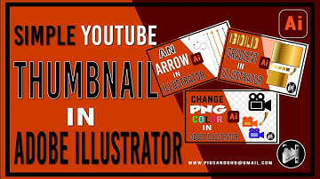 HOW TO DESIGN A SIMPLE YOUTUBE THUMBNAIL IN ILLUSTRATOR