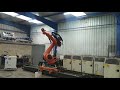 Kuka kr210 R3100 krc4 controller on track at UsedRobotsTradde