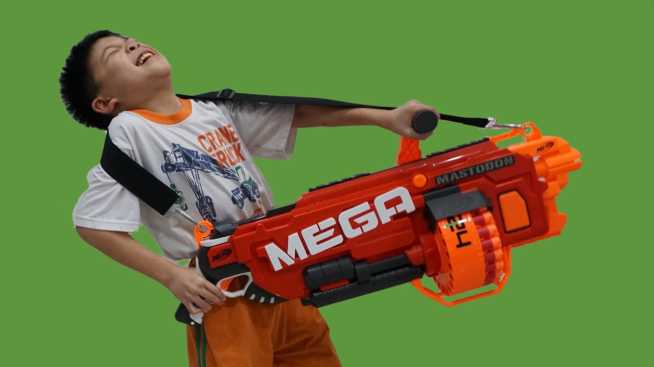 NERF MEGA MASTODON!! The Biggest Nerf 