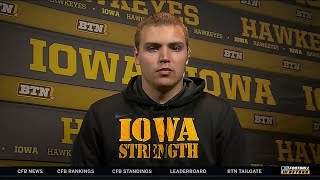 Nate Stanley Interview | Iowa | Big Ten Football