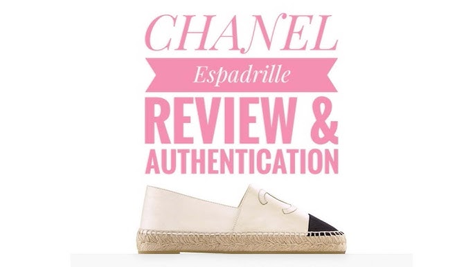 Chanel espadrilles  Unboxing & review 2019 