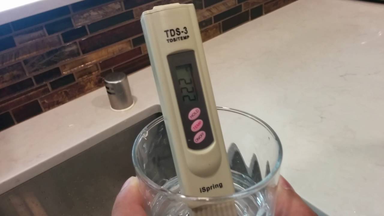 Bay Area Milpitas City Water Quality TDS Measurement YouTube