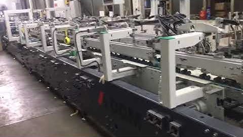 DGM SF-1100SL Folder-gluer Lock bottom box