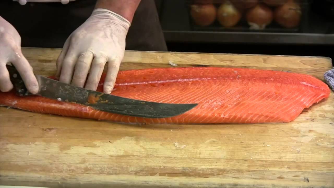How to Fillet Salmon YouTube