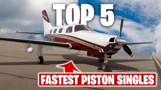 Top 5 Fastest Single Piston Engine Aircraft 2022 (M20V Acclaim Ultra, Piper M350)