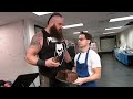 Braun strowman destroys catering on this day in 2018