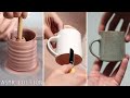 How I Made 100 Miniature Cups — ASMR Edition