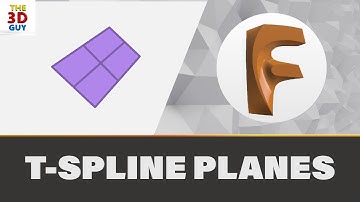 How to Add a  (T-Spline) Plane in Fusion360
