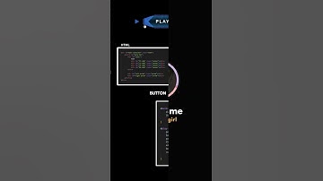 Modern Play Button ▶️ #webdesign #shortvideo #coding #coder #codinglover #html #html5css3 #bts