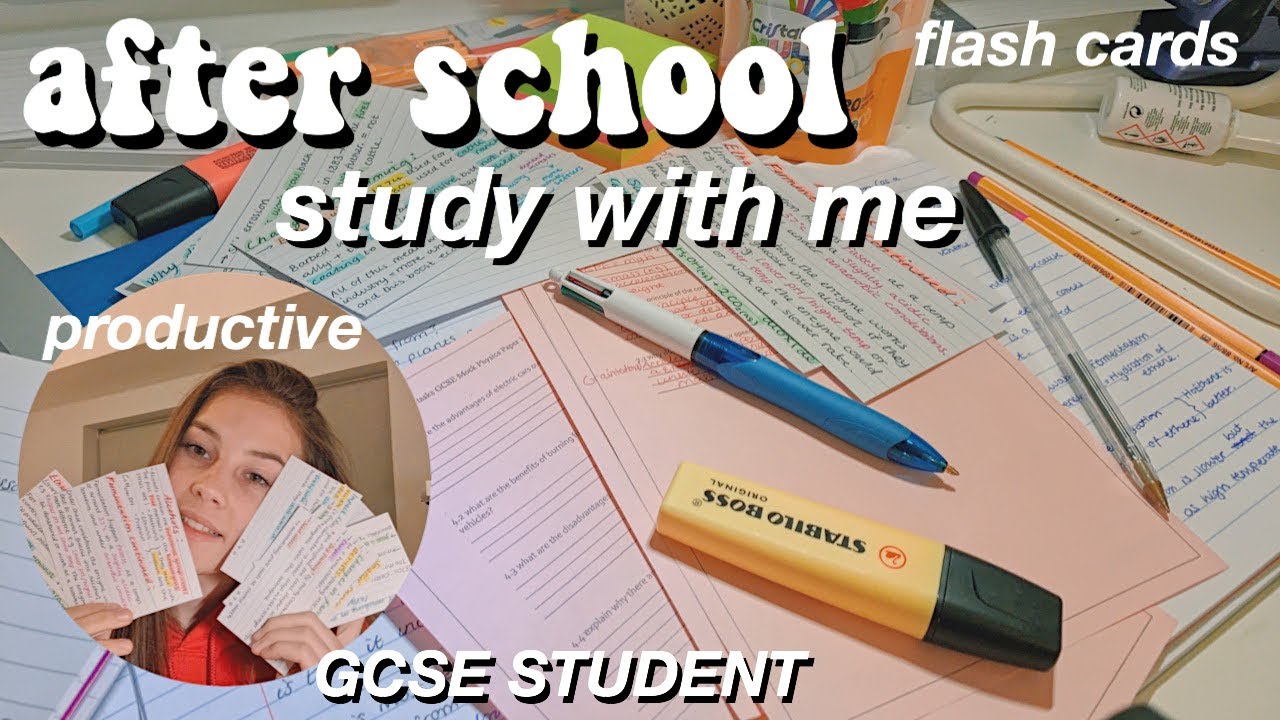 After School Study With Me- Year 11 GCSE student!