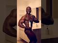Muscle ASMR test #shorts @kokujin-samurai