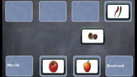 Memory match Game for 2 years Kids