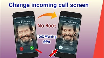 Incoming call screen change any android phone - No Root || Captain Shivam