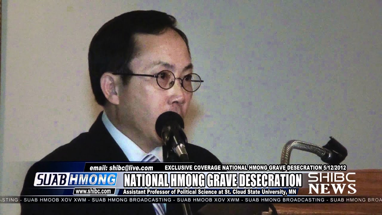 Suab Hmong News:  Dr. Shoua Yang Speech at National Hmong Grave Desecration Charity May 12, 2012