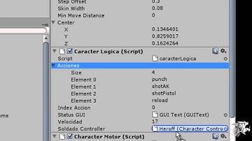 Inserción de personaje en Unity. Parte II de III.