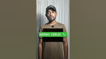 Nipah Virus Explained in 60 Seconds 🦠 | What You MUST Know #viral #viral #virus #knowledge #yt #fyp