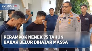 LUCKY! Police Save Robbers of 75-Year-Old Grandmother from Brebes Mob
