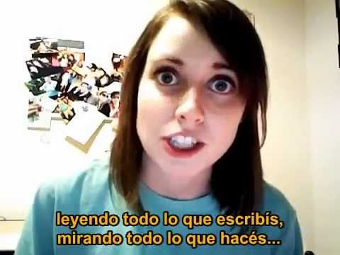 La Novia Psicopata video subtitulado español (la chica del meme)