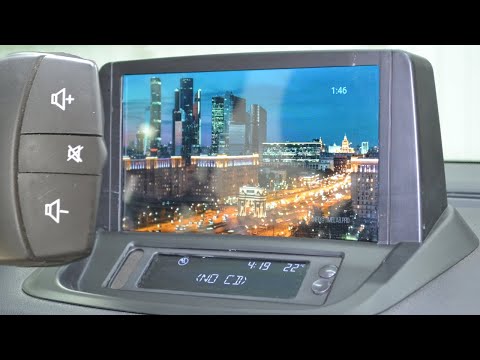 Renault Fluence Android магнитола + кнопки на руле