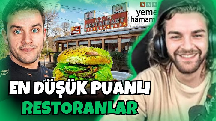Ebonivon - Orkun Işıtmak "EN DÜŞÜK PUANLI RESTORANLAR ÇEŞME!" İzliyor | @orkunisitmak