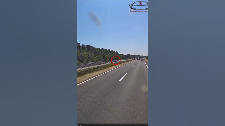 Počela su izmišljanja turista! Vožnja unatrag na autocesti! #dashcamcroatia #dashcam #blackvue