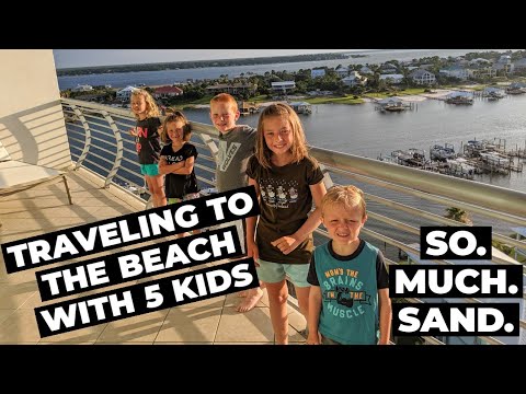 TRAVELING WITH 5 KIDS-PART 2-Orange Beach, Alabama