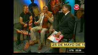 SIXTO PALAVECINO y su violín con LEÓN GIECO - " Solo le pido a Dios " en FOLCLORÍSIMO