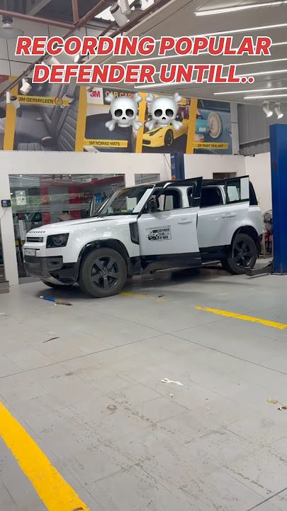 Recording LAND ROVER DEFENDER😯 Untill I See…☠️
