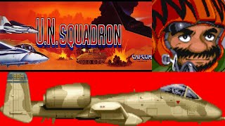 U.N. Squadron-Greg Gates-Arcade Playthrough