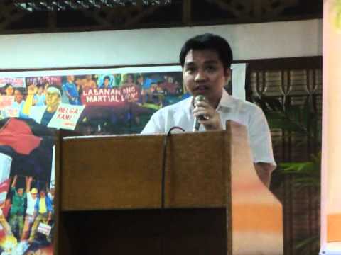 Remarks of Rep Raymond Palatino at the book launch...