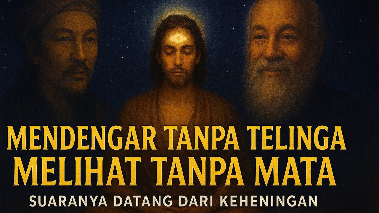 Mendengar Tanpa Telinga, Melihat Tanpa Mata – Rahasia Keheningan yang Mengungkap Tuhan