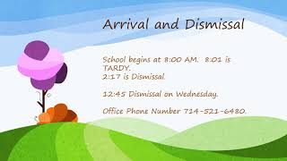 Kinder Orientation