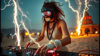 Sand whispers under neon stars!