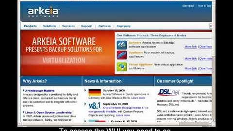 Arkeia Network Backup Enterprise Edition for Ubuntu