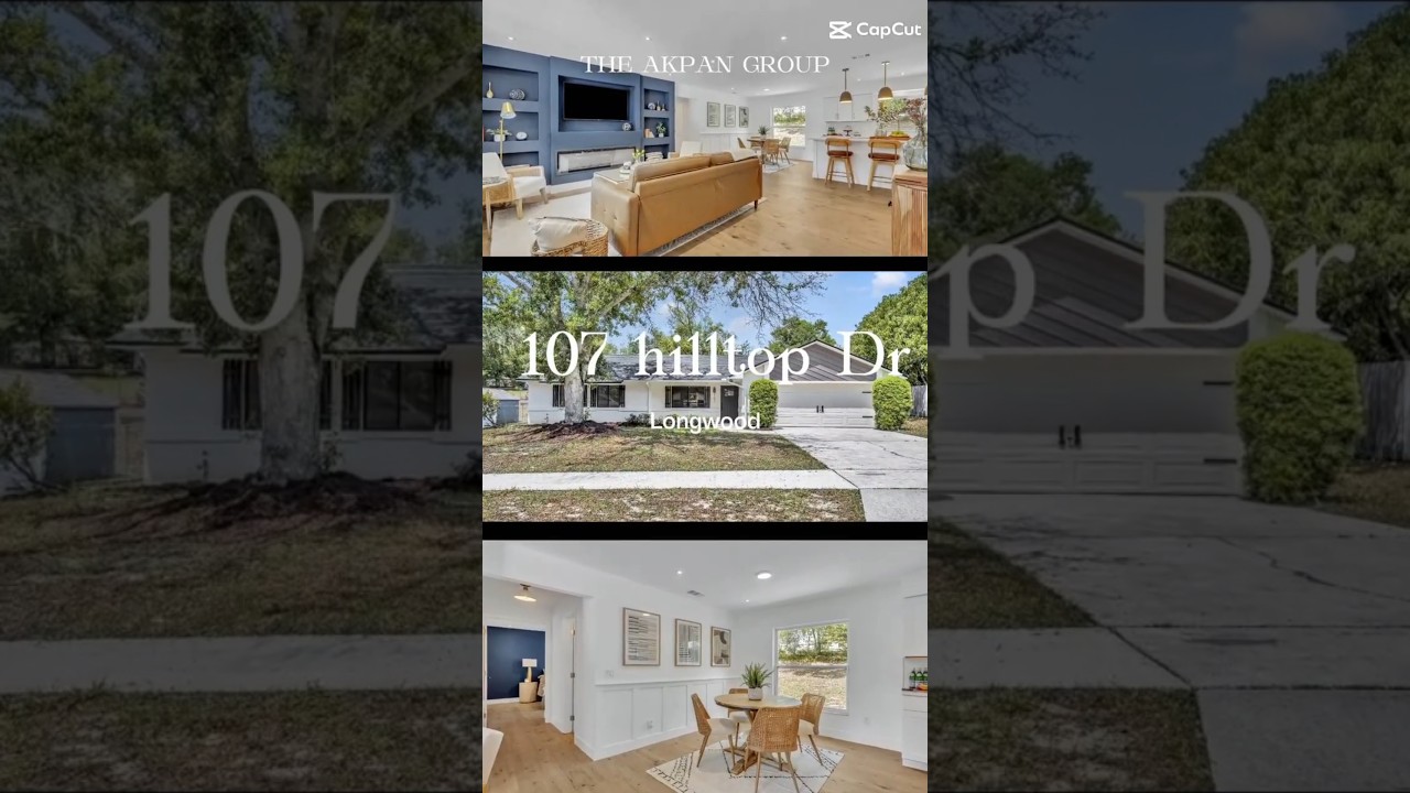 107 HILLTOP NEWEST HOME IN LONGWOOD FL FOR SALE NOW ONLY 415K