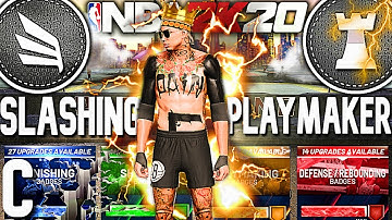 THIS IS THE FIRST CENTER SLASHING PLAYMAKER BUILD ON YT | NBA 2K20! THIS BUILD IS A DEMI