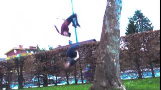 Friends Backflip off Tree