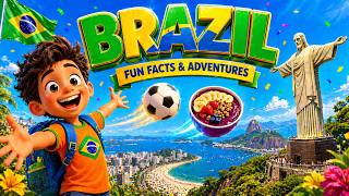 Brazil for Kids   Amazon, Carnival, Soccer with Leo