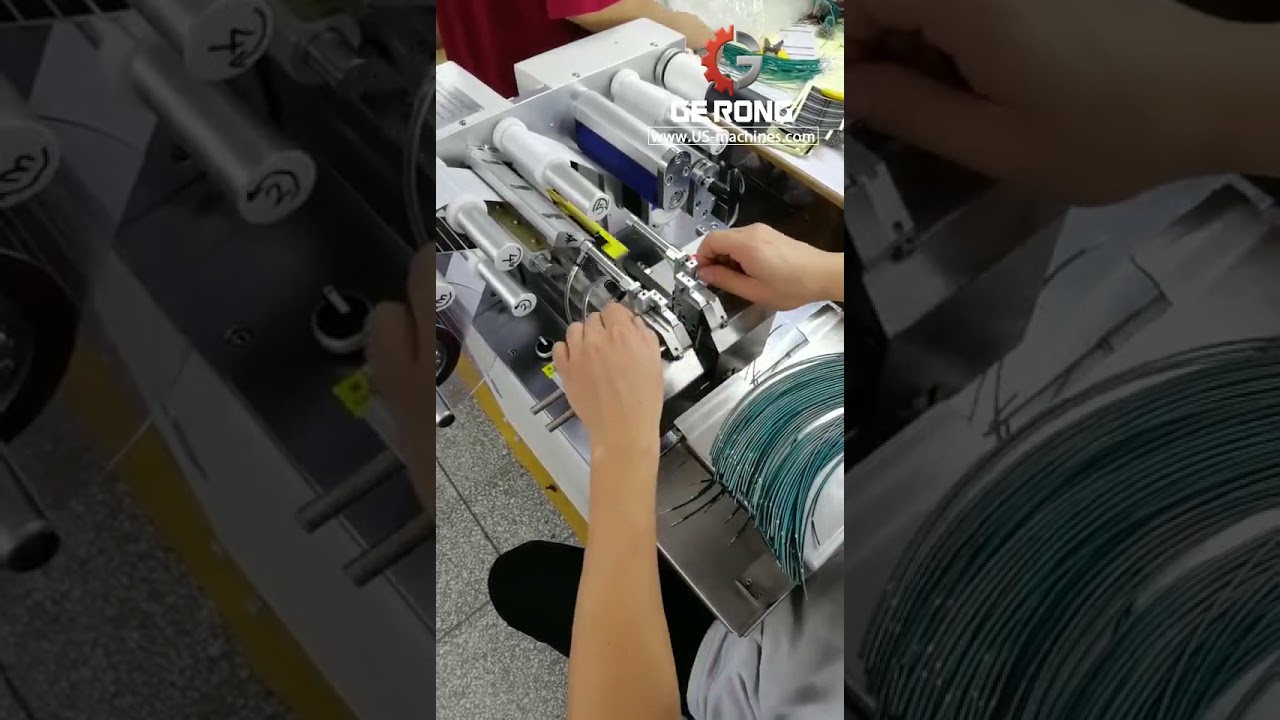 Semi automatic wire cable labeling machine cable sticker folding labeling equipment