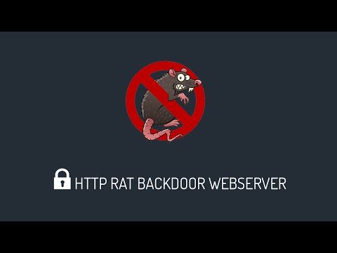 [TOOL] HTTP RAT BACKDOOR WEBSERVER