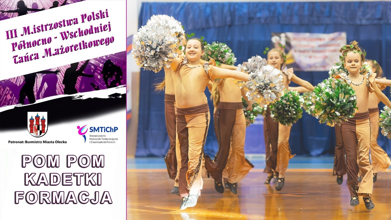 POM POM KADETKI FORMACJA SCENA - FOCH - SUCHOWOLA - SMTiChP / Olecko 2024 | PL - OL156