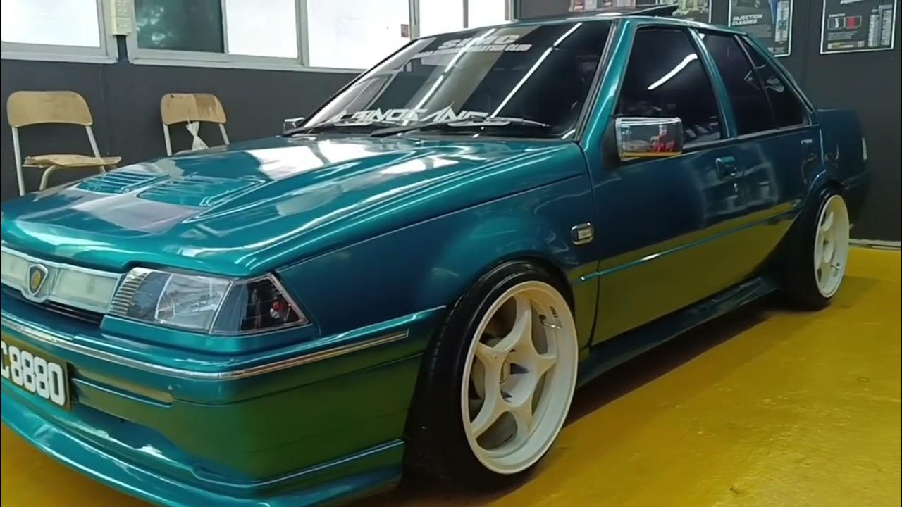 proton iswara detailing engine bay YouTube