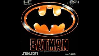 Batman (1989) PC Engine